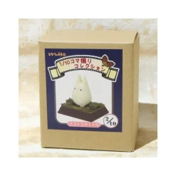Maison Ghibli Statues-Statue Collection Stop Motion Totoro White Course Pose 2 - My Neighbor Totoro