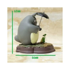 Maison Ghibli Statues-Statue Collection Stop Motion Totoro Grey Dondoko Pose 6 - My Neighbor Totoro