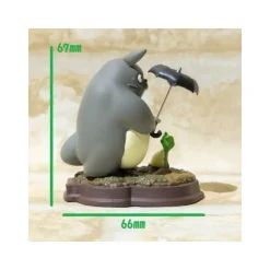 Maison Ghibli Statues-Statue Collection Stop Motion Totoro Grey Dondoko Pose 10 - My Neighbor Totoro