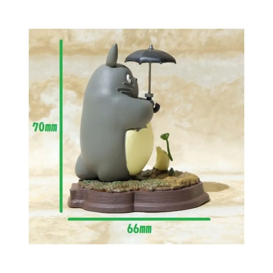 Maison Ghibli Statues-Statue Collection Stop Motion Totoro Grey Dondoko Pose 2 - My Neighbor Totoro