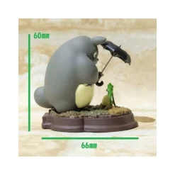 Maison Ghibli Statues-Statue Collection Stop Motion Totoro Grey Dondoko Pose 9 - My Neighbor Totoro