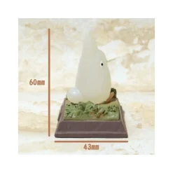 Maison Ghibli Statues-Statue Collection Stop Motion Totoro White Race Pose 7 - My Neighbor Totoro