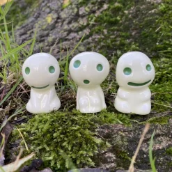 Maison Ghibli Statues-Statue Kodama A & 1 Blind Power Stone - Princess Mononoke
