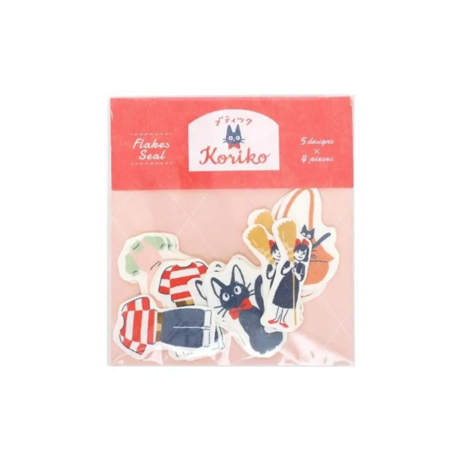 Maison Ghibli Small Equipment-Sticker Set Kiki And Co - Kiki'S Delivery Service