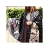 Maison Ghibli Outfits-Stole With Button Kiki Snowing City - Kiki'S Delivery Service