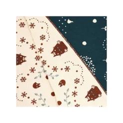 Maison Ghibli Outfits-Stole With Button Walking In Snow - My Neighbor Totoro