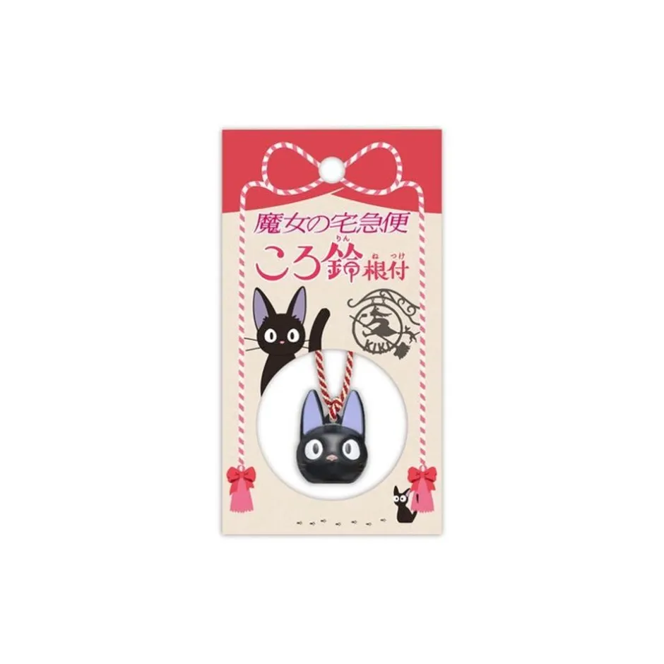 Maison Ghibli Straps-Strap Netsuke Jiji Ring Bell - Kiki'S Delivery Service