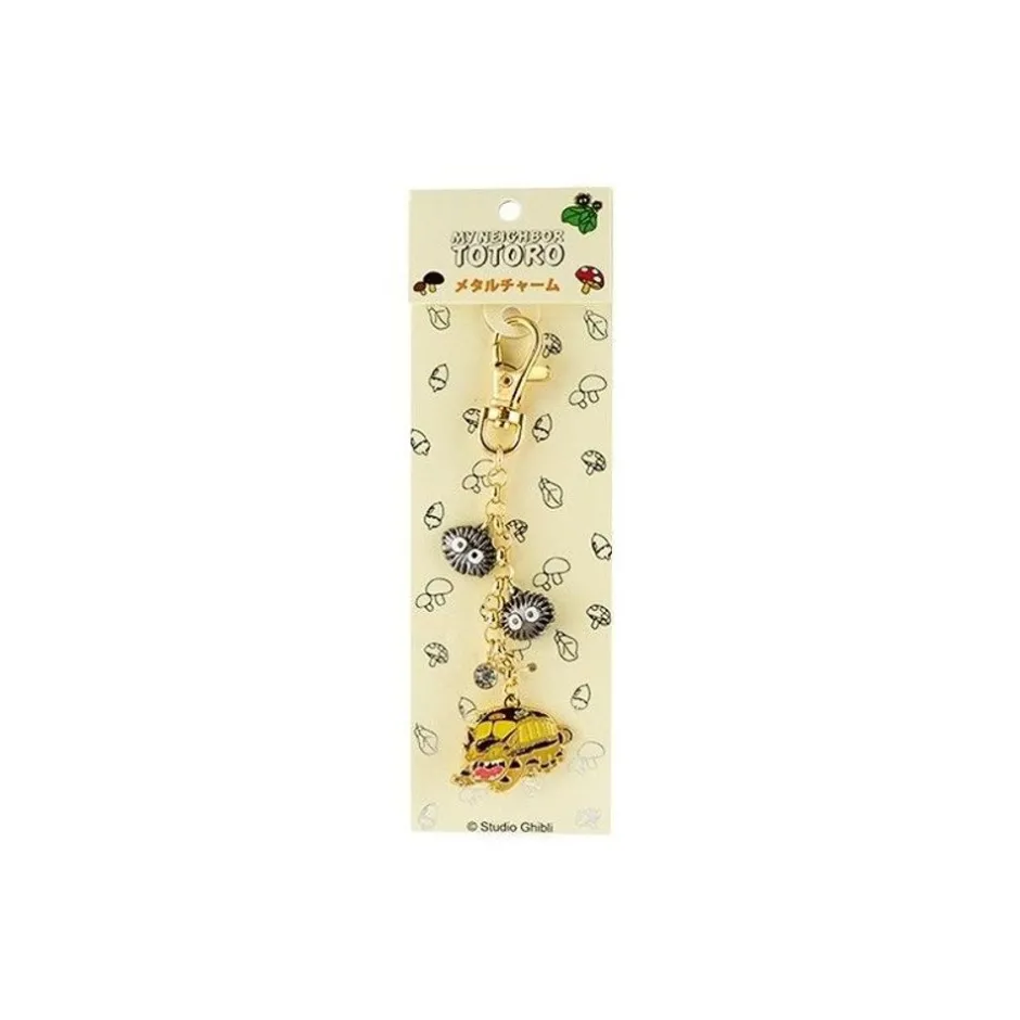 Maison Ghibli Straps-Strap Pendant Cat Bus And Soot Sprite- My Neighbor Totoro