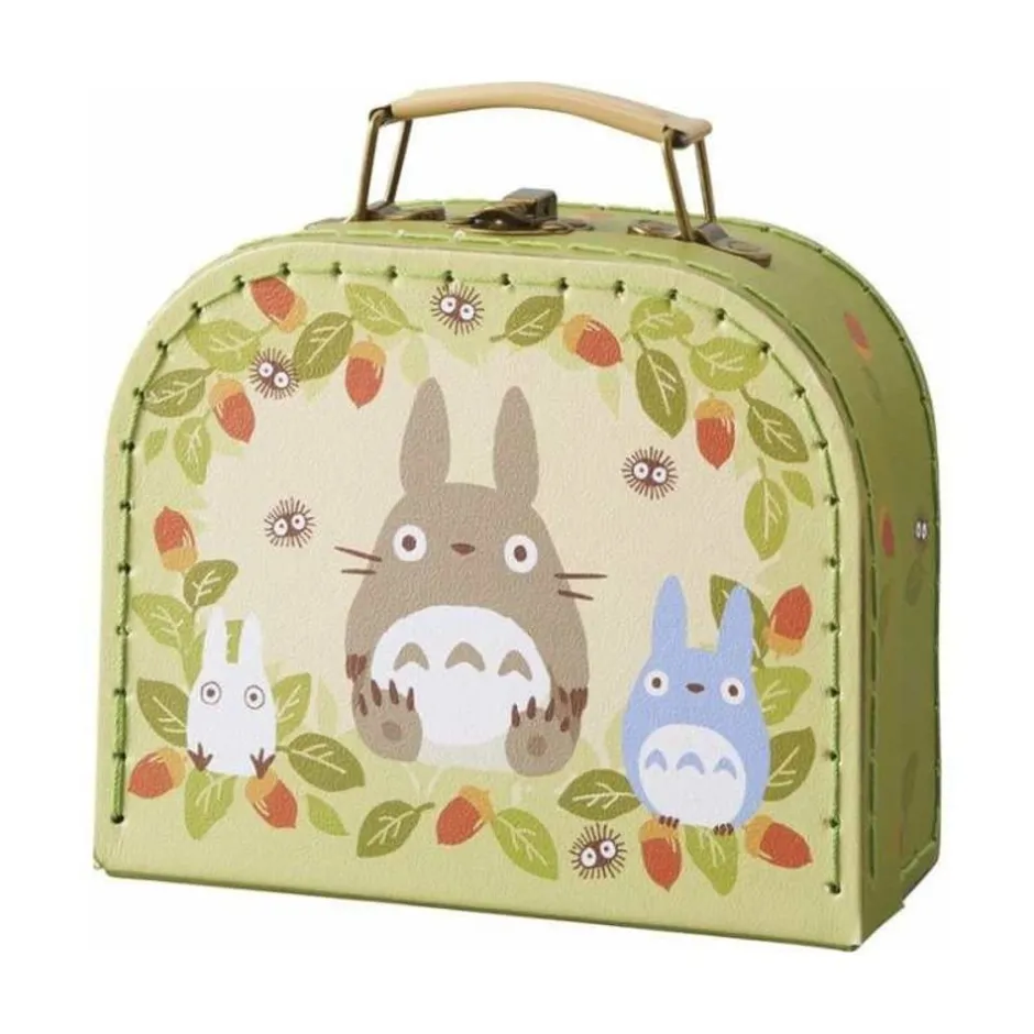 Maison Ghibli Bags-Suitcase Totoro Leaves - My Neighbor Totoro