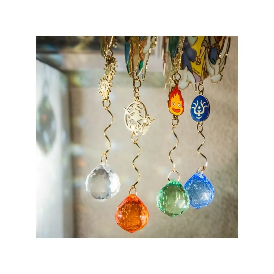 Maison Ghibli Decoration-Sun Catcher Stained Glass Sophie & Hauru - Howl'S Moving Castle