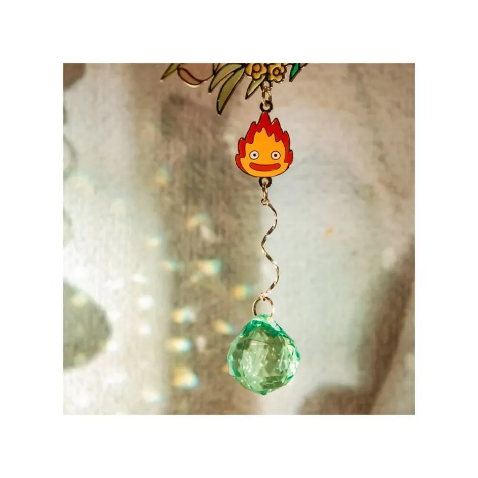 Maison Ghibli Decoration-Sun Catcher Stained Glass Sophie & Hauru - Howl'S Moving Castle