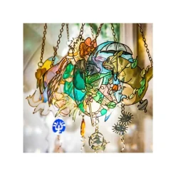Maison Ghibli Decoration-Sun Catcher Stained Glass Kiki - Kiki'S Delivery Service