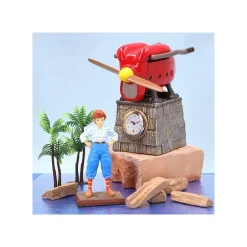 Maison Ghibli Decoration-Table Clock Fio Piccolo Savoia Late Model - Porco Rosso