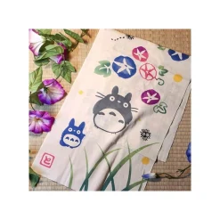 Maison Ghibli Outfits-Tenugui Morning Glory & Firefly - My Neighbor Totoro