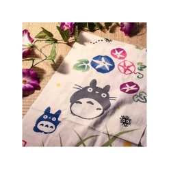Maison Ghibli Outfits-Tenugui Morning Glory & Firefly - My Neighbor Totoro
