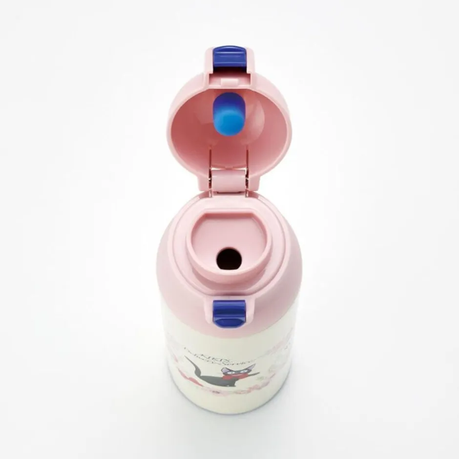 Maison Ghibli Kitchenware-Thermos Bottle 500Ml Jiji Flower Garland - Kiki'S Delivery Service