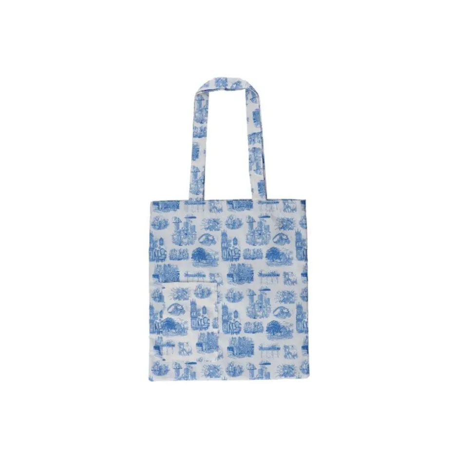 Maison Ghibli Bags-Tote Bag Blue Nostalgia - Whisper Of The Heart