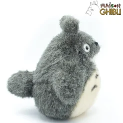 Maison Ghibli Classic Plush-Totoro Backpack Clip Grey - My Neighbor Totoro