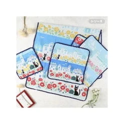 Maison Ghibli Household Linen-Towel Streets Of Paris 34X80 Cm - Kiki'S Delivery Service