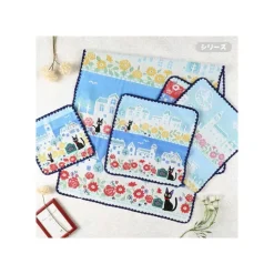 Maison Ghibli Household Linen-Towel Streets Of Paris 34X80 Cm - Kiki'S Delivery Service