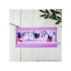 Maison Ghibli Storage-Transparent Pencase Purple - Kiki'S Delivery Service