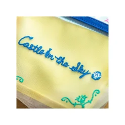 Maison Ghibli Accessories-Transparent Pouch Embroidered - Castle In The Sky