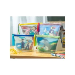 Maison Ghibli Accessories-Transparent Pouch Embroidered - My Neighbor Totoro