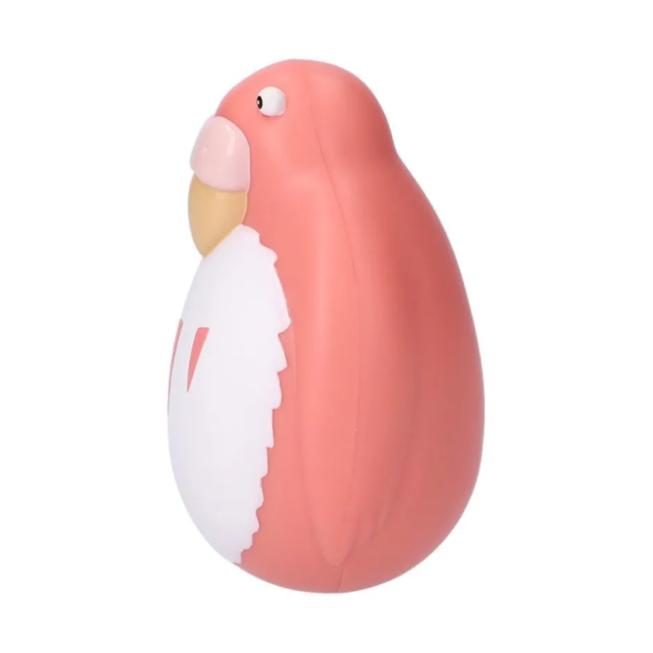 Maison Ghibli Toys-Two Pack Roly-Poly Figurines Red & Yellow Parakeet - The Boy And The