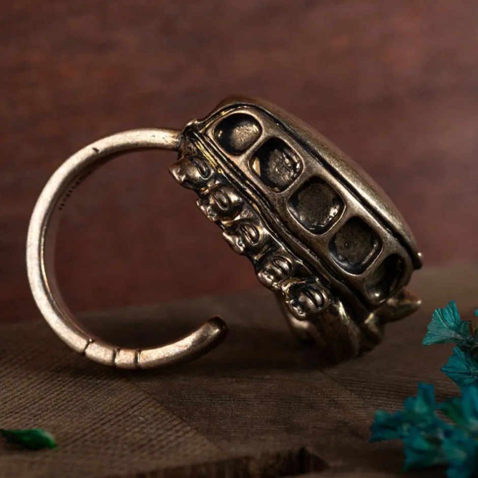 Maison Ghibli Jewellery-Vintage Ring Catbus - My Neighbor Totoro