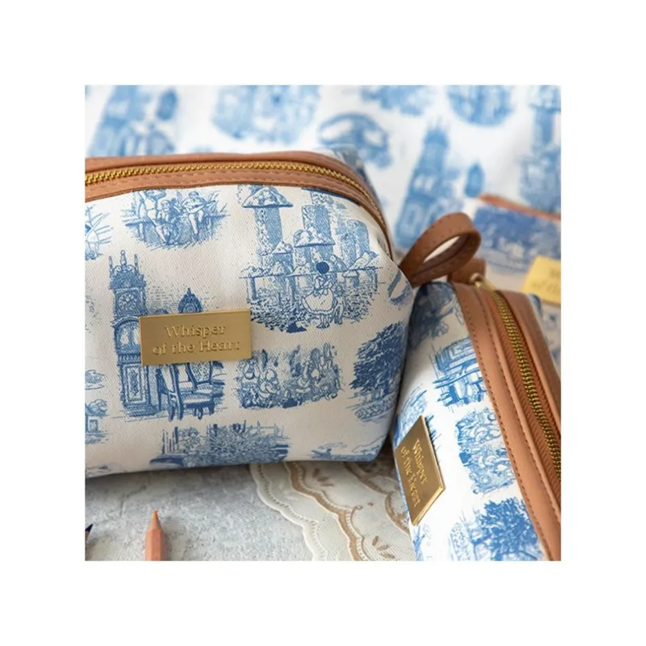Maison Ghibli Accessories-Wallet Blue Nostalgia - Whisper Of The Heart