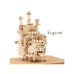 Maison Ghibli Arts And Crafts-Wooden Craft Kit Kigumi Howl'S Castle - Howl'S Moving Castle