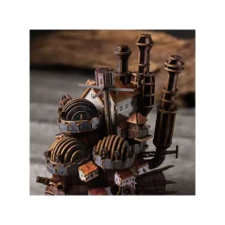 Maison Ghibli Arts And Crafts-Wooden Model Kigumi Hauru'S Castle - Howl'S Moving Castle