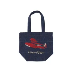 Maison Ghibli Bags-Wooven Bag Seaplane - Porco Rosso