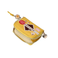 Maison Ghibli Accessories-Yellow Purse Totoro & Patches - My Neighbor Totoro