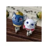 Maison Ghibli Jewellery-Yuki & Moon Pierced Earrings - The Cat Returns